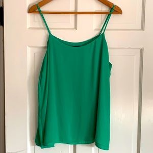 Jones & Co NY green spaghetti tank